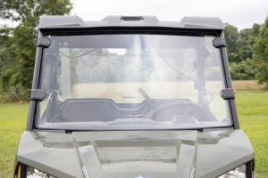 Polaris Ranger SP 570 Full Windshield - Rough Country - Scratch Resistant - '22-'23